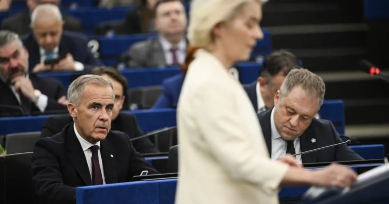 Урсула фон дер Ляєн виступає в Європарламенті у Страсбурзі, Франція, 16 вересня 2026 року